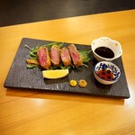 いざかや しん - 和牛レアビフカツです(o^^o)