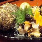 紅緒 - サザエのお造り