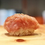 二代目辰よし - とろおはぎ（中落ちの握り）