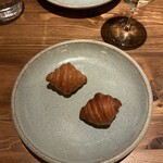 Bistro yen - アミューズのミニクロワッサン
