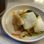 福みつ - メニュー④漬物