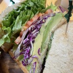 クアアイナ 二子玉川店 - アボカドサンドイッチ