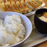 福みつ - メニュー③ご飯と味噌汁