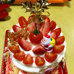 パティスリー ポタジエ - クリスマストマトショートショート
                                ＊運び失敗で少しかけています