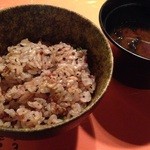 鉄板焼　集 - ガーリックライス