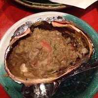 魚竹 - 蟹味噌甲羅焼き