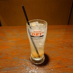 Sandaime Amimoto Uosen Suisan Aomori Ekimae Shinmachi Ten - 新鮮榨汁粉紅葡萄柚酸酒