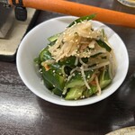 スタミナ苑 - ⑦オイキムチ600円