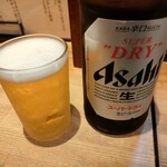 牛骨ら～めん ぶっこ志 - 瓶ビール