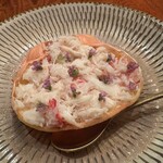 博多炉端 魚男 - 蟹の茶碗蒸し