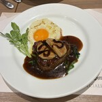 デニーズ - 【牛フィレ】お勧めの野菜セット　牛フィレ肉のロッシーニ風