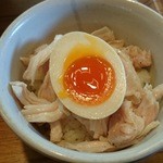 らーめん 三福 - 鶏塩めし（ミニ）