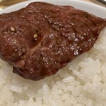 焼肉 三千里 - 上ハラミ&米