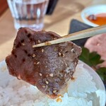 焼肉 泰山 - 中ロースト（カメノコ）