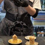 天神 NUMBERSHOT - 黒トリュフのポテトサラダ　作成中