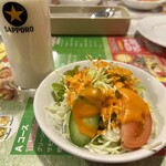 キッチンキング - サラダ　プレーンラッシー