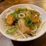 新・和歌山ラーメン ばり馬 - バターチャーシュー丼 +330円