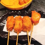 しゃぶしゃぶ すき焼き 食べ放題 和牛と豚 三条河原町店 - 串カツ