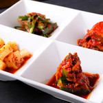 Assorted kimchi