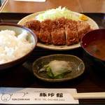 Tonchinkan - カツ定食ランチ¥699