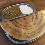 南インド料理 レジナ - チキンキーマドーサ(¥1,430)