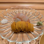 鮨 匠海 - ボタン海老とバフンウニ