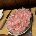 生ハムとワイン メッシタフランコ - 