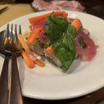 生ハムとワイン メッシタフランコ - 