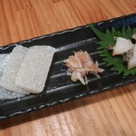 恵風和暢　あっと - ・コース 先付3種盛り