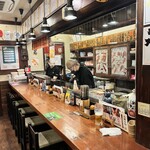 やきとり大吉 - 入り口からの景色