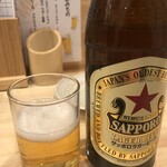 焼鳥よしおか - 瓶ビールは¥399はスーパードライもあります。