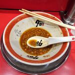 ラーメン タロー 五反田の陣 - 小ラーメン豚入り1,100円（野菜マシ、アブラ、あげ辛、削り節）