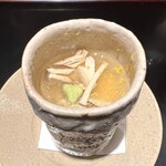 室町 和久傳 - 雲子の茶碗蒸し　香茸のあんかけ