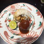 室町 和久傳 - 成相焼(松茸鱧)