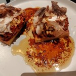 ブルーノート東京 - イチボのタルタルonフレンチトースト