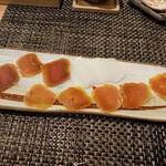 旬菜真柏 - 自家製からすみ