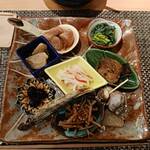 旬菜真柏 - 前菜盛り合わせ