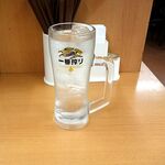 日高屋 - ドリンク写真:「ウォッカソーダ割り」（300円）