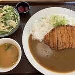 あさ食堂 - ロースカツカレー