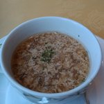 トラットリア・イタリア - プレートランチのスープ