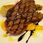 イベリコ豚肩ロースのグリル