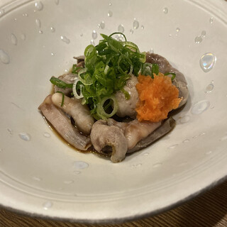 こでまり - 料理写真:あなご肝ポンズ