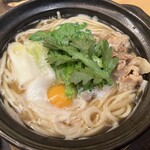 寛文五年堂 - 桃豚鍋焼きうどん