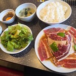 焼肉レストラン ひがしやま - 料理写真:ひがしやまミックスカルビBランチ
