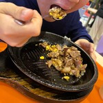 ペッパーランチ アリオ札幌店 - 遠慮なくいただきま〜す‼️