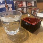 丸万寿司 - お湯割り:八海山