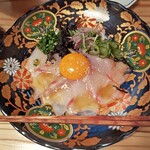 酒肴日和 アテニヨル - 真鯛の塩ユッケ1,480円