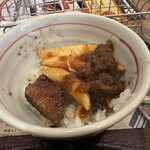 ブロンコビリー - 【2026.1.4(日)】大かまどごはんに国産やわらかヒレステーキとポテトフライをのせた