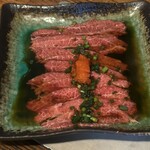 炭火焼 ゆうじ - ④ツラミ刺し