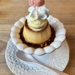 喫茶 とおりみち - 自家製プリン